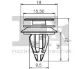 FA1 Klip ozdobn / ochrann lity FA1 10-40013.5, 10-40013.5