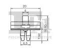 FA1 Klip ozdobn / ochrann lity FA1 10-40043.10, 10-40043.10