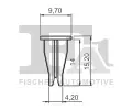 FA1 Klip ozdobn / ochrann lity FA1 10-60018.10, 10-60018.10