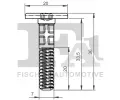 FA1 Klip ozdobn / ochrann lity FA1 10-70002.5, 10-70002.5