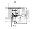 FA1 Klip ozdobn / ochrann lity FA1 11-10012.25, 11-10012.25