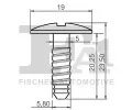 FA1 Klips nraznku FA1 11-10034.5, 11-10034.5