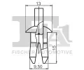FA1 Klip ozdobn / ochrann lity FA1 11-20010.5, 11-20010.5