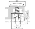 FA1 Klip ozdobn / ochrann lity FA1 11-30004.5, 11-30004.5