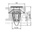 FA1 Klip ozdobn / ochrann lity FA1 11-40006.5, 11-40006.5