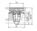 FA1 Klip ozdobn / ochrann lity FA1 11-40011.5, 11-40011.5