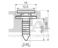 FA1 Klip ozdobn / ochrann lity FA1 11-40029.5, 11-40029.5