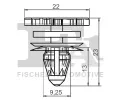 Klip, ozdobn / ochrann lita FA1 ‐ FA1 11-40031.10