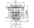 FA1 Klip ozdobn / ochrann lity FA1 11-40035.5, 11-40035.5