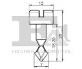 FA1 Klip ozdobn / ochrann lity FA1 11-40092.5, 11-40092.5