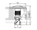FA1 Klip ozdobn / ochrann lity FA1 11-40094.5, 11-40094.5