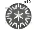 Klip ozdobn / ochrann lity FA1 ‐ FA1 11-40113.10