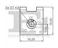 FA1 Klip ozdobné / ochranné lišty FA1 11-40114.10, 11-40114.10