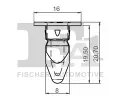 FA1 Klip ozdobn / ochrann lity FA1 11-60014.10, 11-60014.10