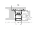 FA1 Klip ozdobn / ochrann lity FA1 11-60018.10, 11-60018.10