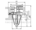 FA1 Klip ozdobn / ochrann lity FA1 13-10014.10, 13-10014.10
