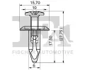FA1 Klip ozdobn / ochrann lity FA1 13-30003.25, 13-30003.25