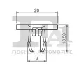 FA1 Klip ozdobn / ochrann lity FA1 13-60002.10, 13-60002.10