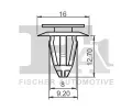 FA1 Klip ozdobn / ochrann lity FA1 14-40008.5, 14-40008.5