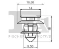 FA1 Klip ozdobn / ochrann lity FA1 14-40020.10, 14-40020.10