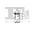 FA1 Upevovac prchodka FA1 14-60003.25, 14-60003.25
