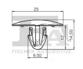 FA1 Klip ozdobn / ochrann lity FA1 21-10025.5, 21-10025.5