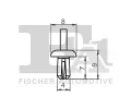 FA1 Klip ozdobn / ochrann lity FA1 21-20001.5, 21-20001.5