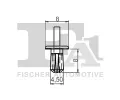 FA1 Klip ozdobn / ochrann lity FA1 21-20005.10, 21-20005.10