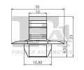 FA1 Klip ozdobn / ochrann lity FA1 21-40055.5, 21-40055.5