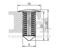 FA1 Klip ozdobn� / ochrann� li�ty FA1 22-10007.10, 22-10007.10