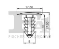 FA1 Klip ozdobn / ochrann lity FA1 25-10001.10, 25-10001.10