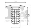 FA1 Klip ozdobn / ochrann lity FA1 25-10004.10, 25-10004.10