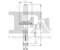 FA1 Klip ozdobn / ochrann lity FA1 25-20001.5, 25-20001.5