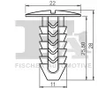 FA1 Klip ozdobn / ochrann lity FA1 33-10017.5, 33-10017.5