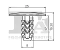 FA1 Klip ozdobn / ochrann lity FA1 33-10021.10, 33-10021.10