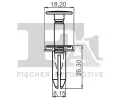 FA1 Klip ozdobn / ochrann lity FA1 33-20010.10, 33-20010.10