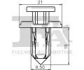 FA1 Klip ozdobn / ochrann lity FA1 72-20002.10, 72-20002.10