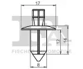 FA1 Sortiment, rozpnac/kotevn hmodinky FA1 74-30004.5, 74-30004.5