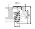 FA1 Šroub FA1 77-70006.10, 77-70006.10