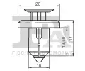 FA1 Sortiment, rozp�nac�/kotevn� hmo�dinky FA1 79-30011.25, 79-30011.25