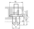 FA1 Klip ozdobn / ochrann lity FA1 87-20001.5, 87-20001.5