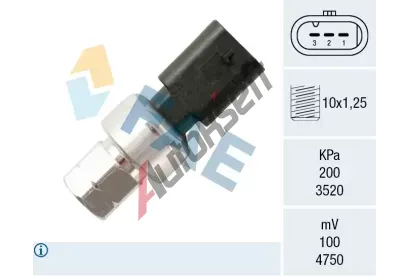 FAE Tlakový vypínač klimatizace FAE 15814, 15814 FAE Tlakový vypínač klimatizace FAE 15814, 15814