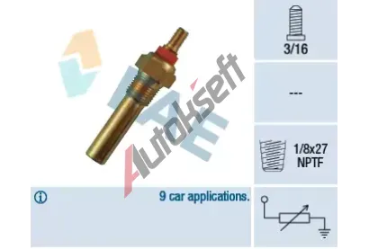 FAE Senzor teploty chladic� kapaliny FAE 32300, 32300