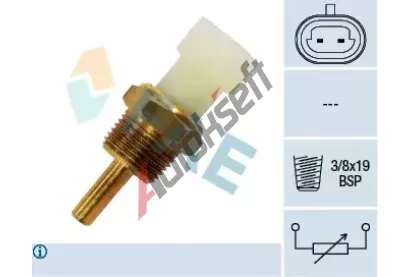 FAE Snímač - teplota chladiva FAE 33345, 33345 FAE Snímač - teplota chladiva FAE 33345, 33345