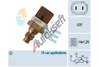 FAE Senzor teploty chladicí kapaliny FAE 34070, 34070  FAE Senzor teploty chladicí kapaliny FAE 34070, 34070