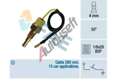 FAE Teplotní spínač FAE 35790, 35790 FAE Teplotní spínač FAE 35790, 35790