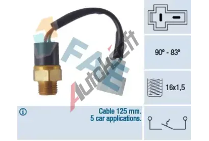 FAE Teplotn spna vtrku chladie FAE 36360, 36360