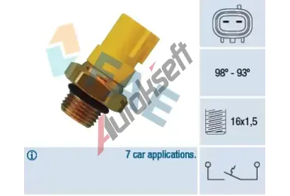 FAE Teplotní spínač větráku chladiče FAE 36520, 36520 FAE Teplotní spínač větráku chladiče FAE 36520, 36520