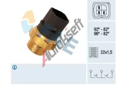 FAE Teplotní spínač - větrák chladiče FAE 37980, 37980  FAE Teplotní spínač - větrák chladiče FAE 37980, 37980