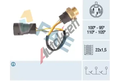 FAE Teplotn spna - vtrk chladie FAE 38080, 38080